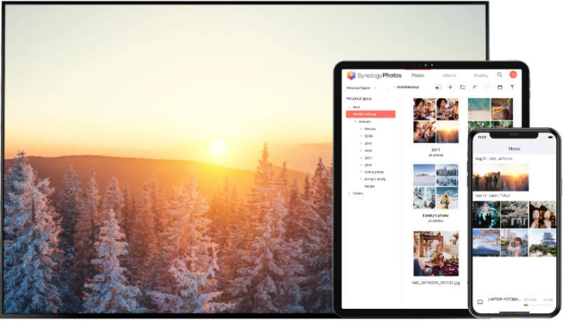 Synology Photo auf jedem Gerät