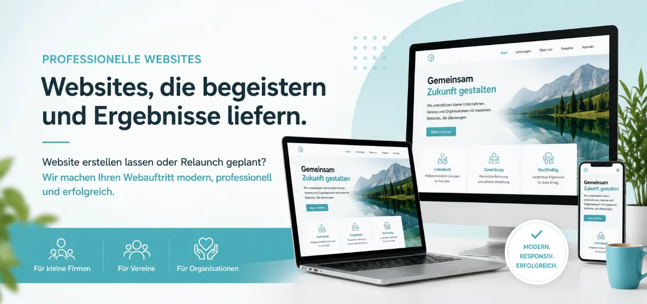 Website erstellen lassen oder Relaunch